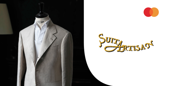 Suit Artisan: Enjoy 8% Cashback and 12-month instalments with $0 interest